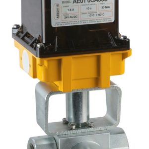 Шаровый кран, 3-ходовой, L-/Т-порт, углерод. сталь, Dn8-40, Pn350-400 BSP/NPT/под приварку встык/под приварку внахлест с электроприводом